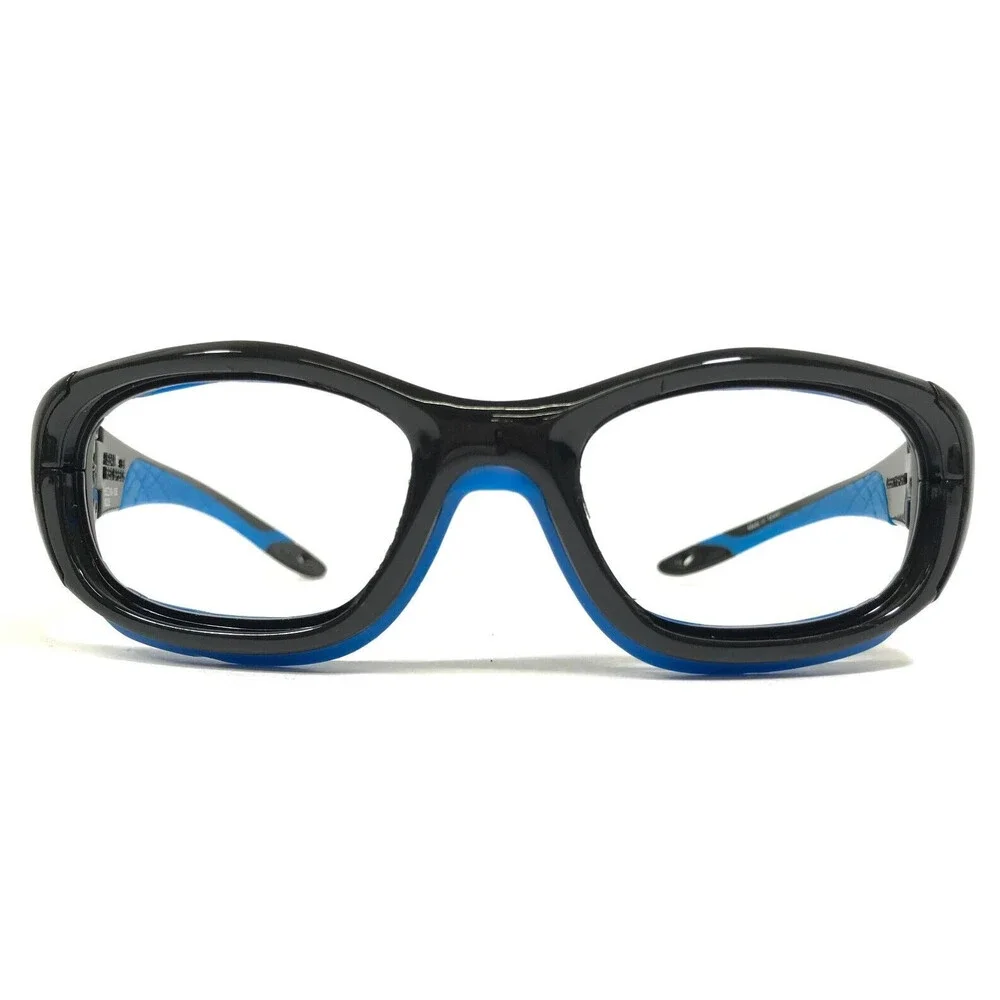 Rec Specs Athletic Goggles Frames SLAM XL #225 Polished Black Blue 55-19-135